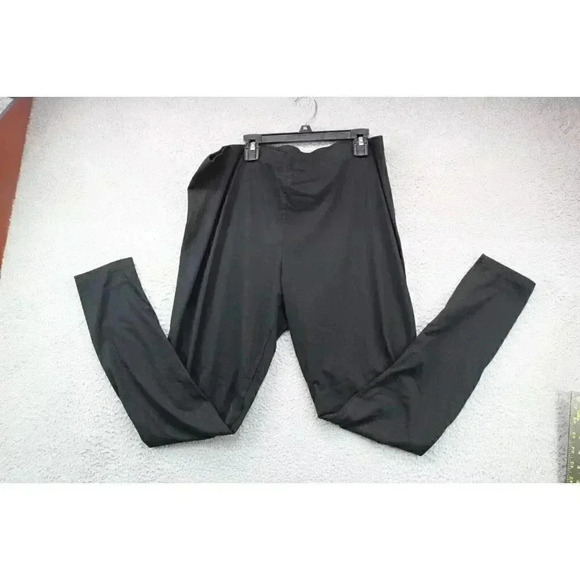 H&M Women's Black Stretch Pants-Straight Leg-Size XXL - Picture 5 of 8